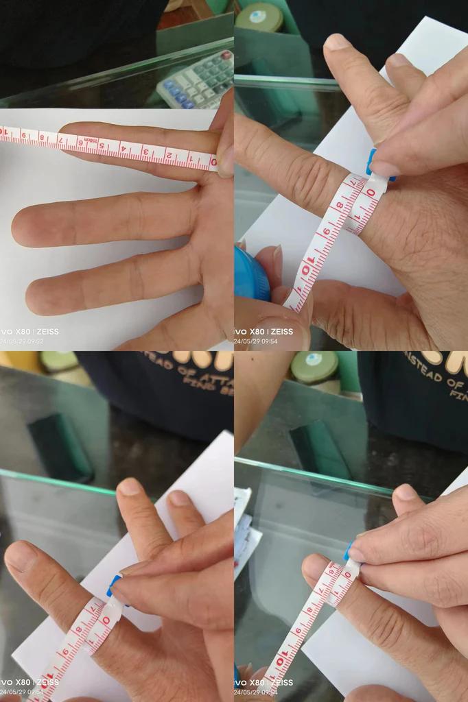 Standard custom-made finger